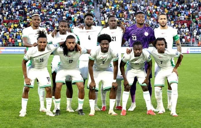 OSITY2026's tweet photo. Nigeria defeated Madagascar 2-1 at the Godswill Akpabio International Stadium in Uyo on September 25, 2026, in their opening Group L match of the 2027 Africa Cup of Nations qualification.

#Afcon #Nigeria #Madagascar #Uyo #GodswinApkabioInternationalStadium https://t.co/zbbTSkW83R