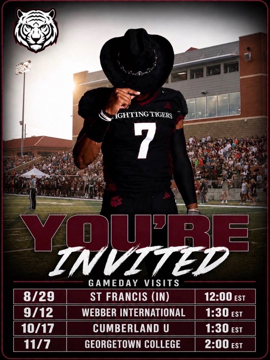 ClaytonStratto3's tweet photo. I will be at Campbellsville University October 17th! @CoachHBrown8 @coachlane9 @Coach_JoFo @CoachAtwood23 @jeffowens95 @DomlewisCU @BigGribbs44 @CvilleTigers @CvilleTigersFB @KYFUTURESTARS @ChiefSmoke10 @LippertScouting @drew_toennies @PrepRedzoneKY @mosesk225 https://t.co/zkT1POHcMu