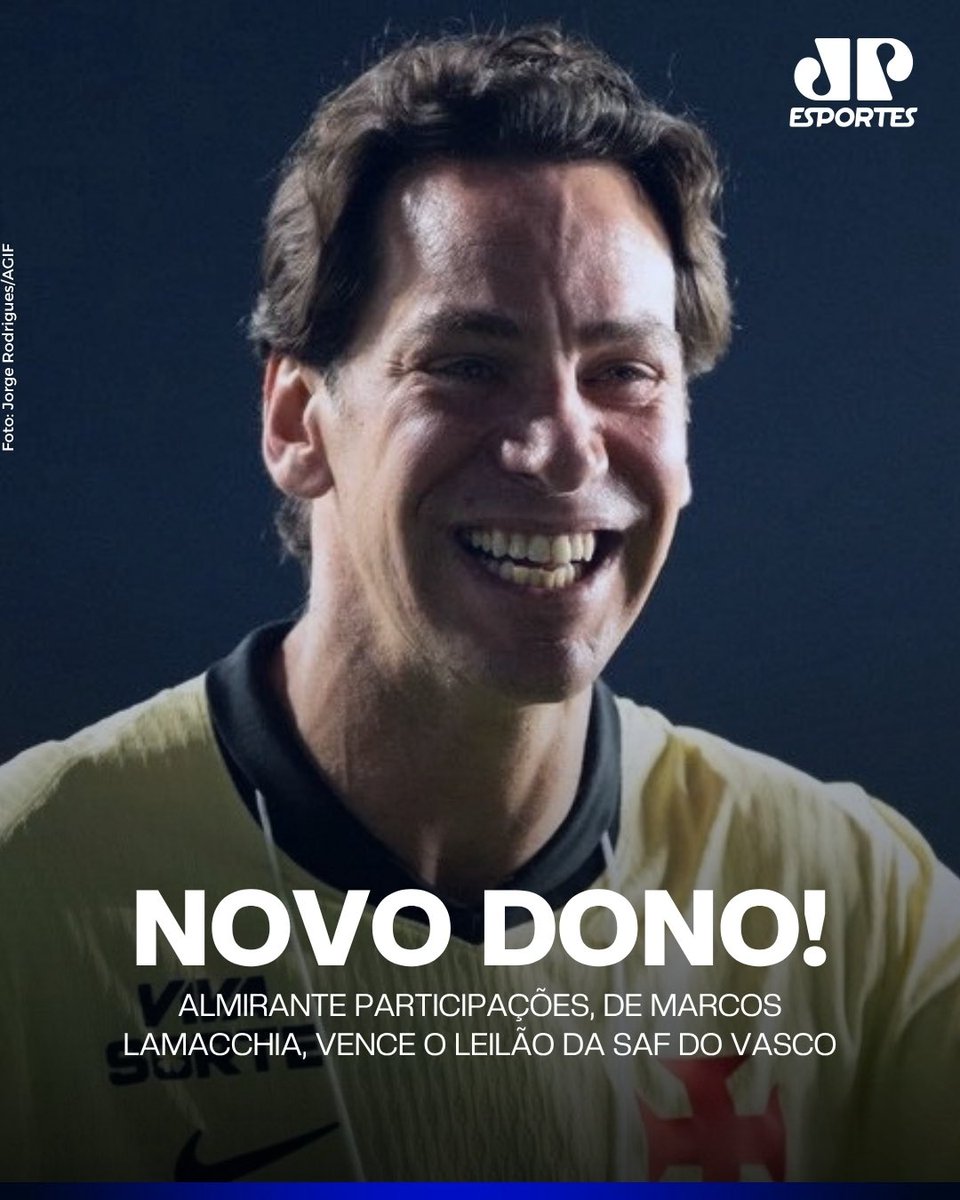 JovemPanEsporte's tweet photo. CONFIRMAÇÃO! Em leilão na tarde desta sexta-feira, a empresa ligada ao enteado de Leila Pereira foi confirmada como vencedora. Restam apenas ritos internos do clube para que a venda da SAF Cruzmaltina seja concluída.

#Vasco #Brasileirão #JovemPanEsportes https://t.co/zfRjLcU8g9