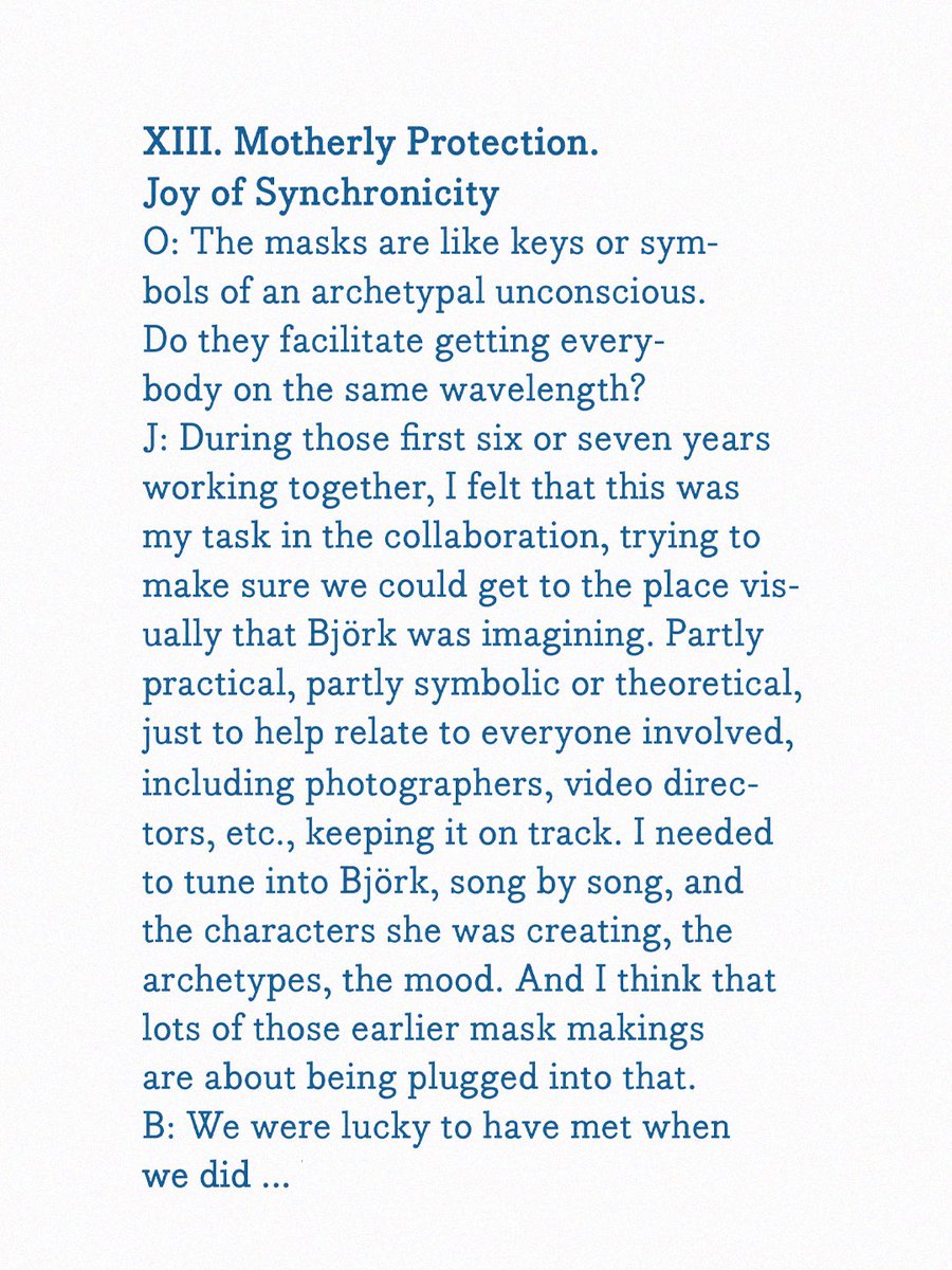 bjork's tweet photo. Excerpts from a 21 chapter long conversation between Björk and James Merry, conducted by Oddný Eir. Published as part of the catalogue with the exhibition at the National Gallery of Iceland. Last copies available for purchase in the museum store. James Merry’s exhibition, Ummyndlingar / Metamorphlings, is on display in Reykjavík until 18.10.2026.

Björk: Ancestress, Sorrowful Soil & Nerve Bloom (remix), with Natalia Kleszczewska in Bielsko-Biała, opening 02.10.2026

Björk: Ancestress, Sorrowful Soil & Björk Orkestral in Oulu, opening 13.11.2026