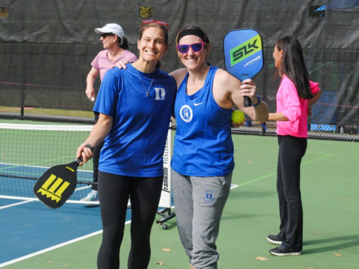 DukeCancer's tweet photo. Join us for the Pickle for Pink Tournament &amp; Fundraiser to raise money for breast cancer research, education, and patient care programs at Duke. 

📆 Friday, Oct. 30-Sunday, Nov. 1
⏰ 8 a.m.-4 p.m.
📍 The Duke Faculty Club

https://t.co/bNl9Zjm3ZE https://t.co/kB845MzgjC