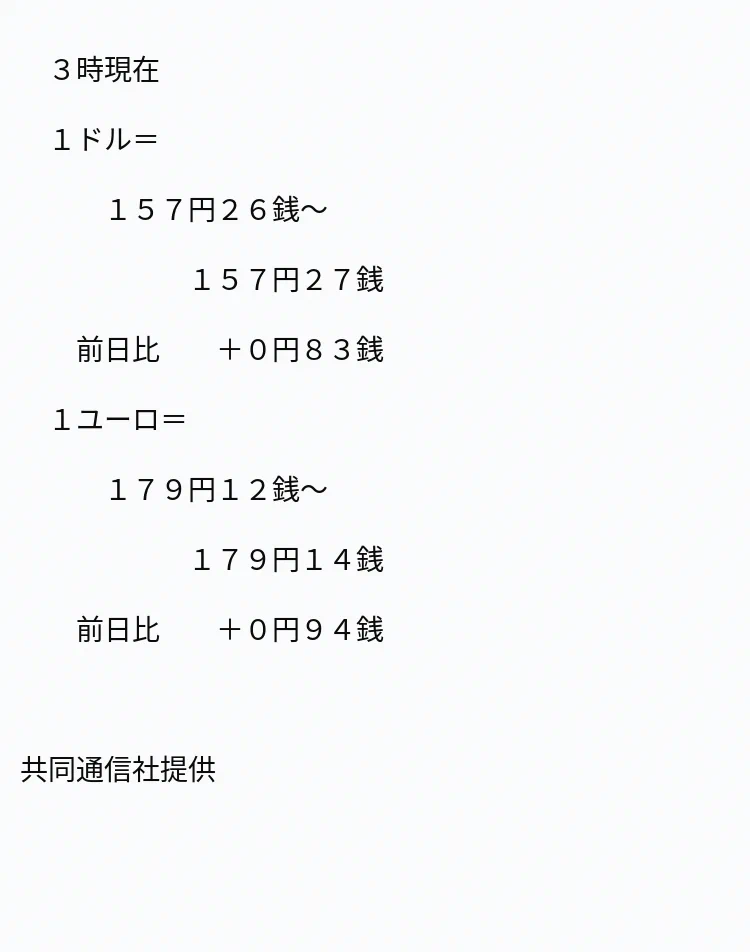 FX・CFDのOANDA証券株式会社【公式】 в X: „【速報】為替相場 26日