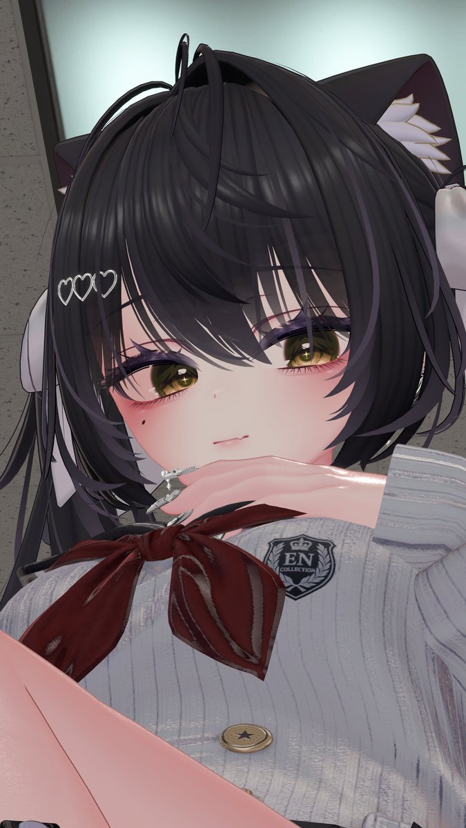 LWBPCL3A's tweet photo. カメラ目線ギミック入れたけどもっちりシェーダーが入らなくなった
どうして… https://t.co/SBTV1evq5M
