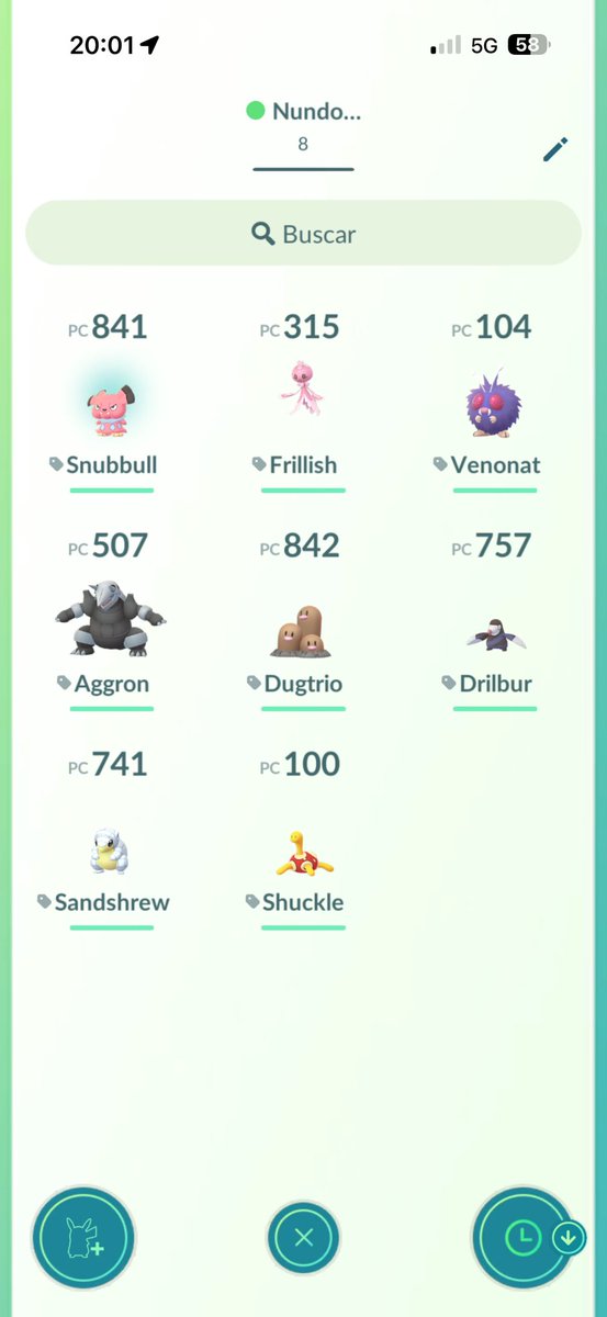 antoniomsolla's tweet photo. Another Nundo that I add to my collection. It is not a big list but no problem, I love them all 0️⃣🫶🏻
Nundo Snubull…
#PokemonGo #Nundo #Snubull https://t.co/cMtQT6cGyR