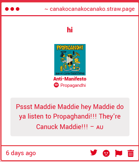 maddiemaple71's tweet photo. this is so kind.... i will For sure listen to them..!! thank you!!!!!! https://t.co/7vvTKeoZ4i
