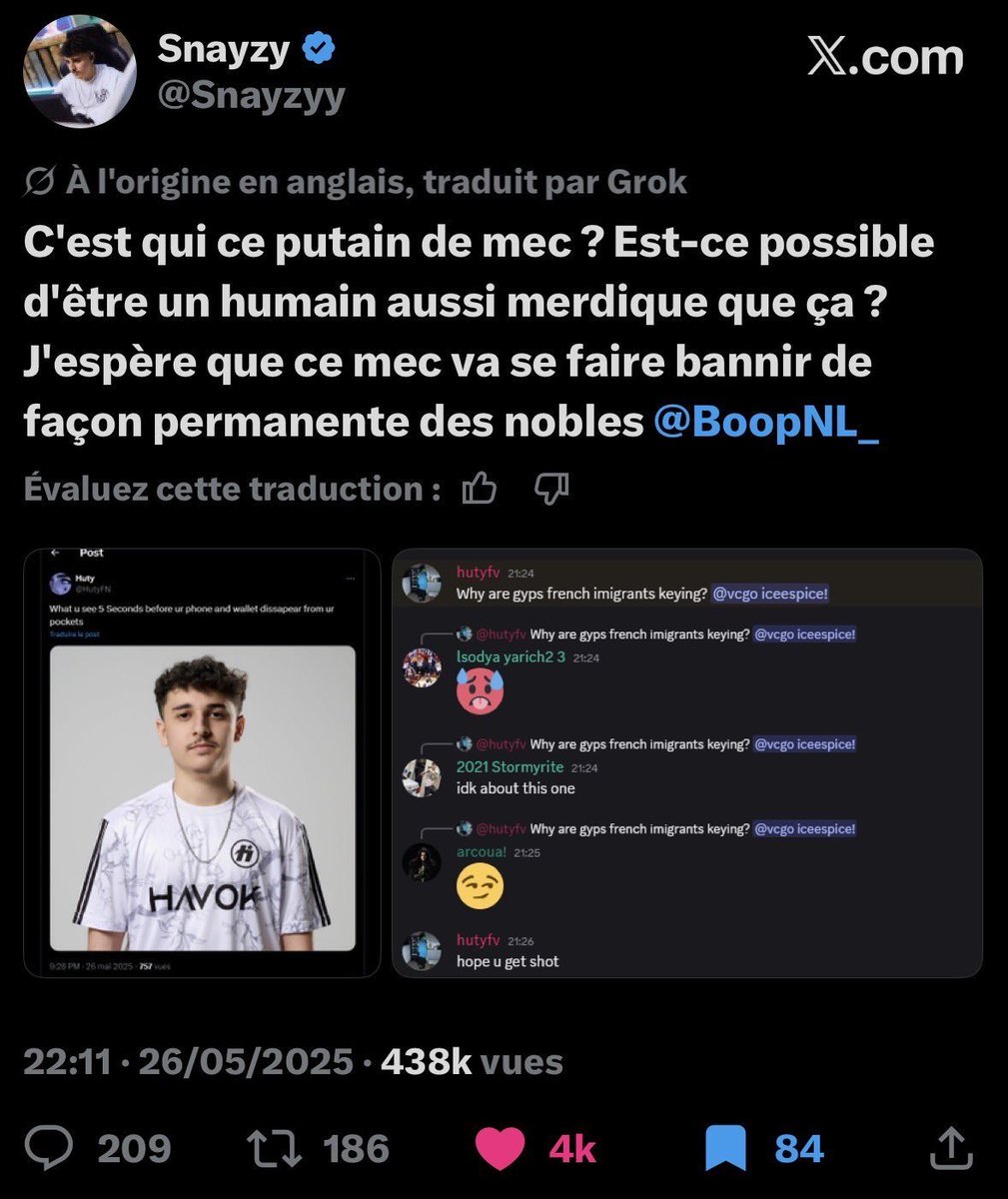 M8_Shun's tweet photo. Prendre un big raciste W https://t.co/TXZycJ8pFZ
