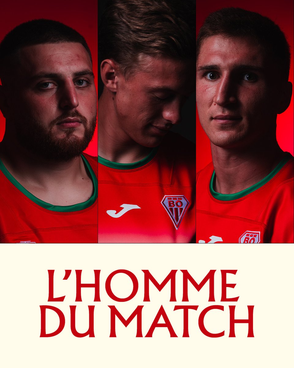 BOPBweb's tweet photo. ⭐️ 𝗟'𝗛𝗢𝗠𝗠𝗘 𝗗𝗨 𝗠𝗔𝗧𝗖𝗛

Quel Biarrot se démarquera sur cette rencontre ?

🗳️Votez pour l'homme du match sur Instagram !

#BOUSM | #BOPB | #AUPABO https://t.co/OuZy51wa9r