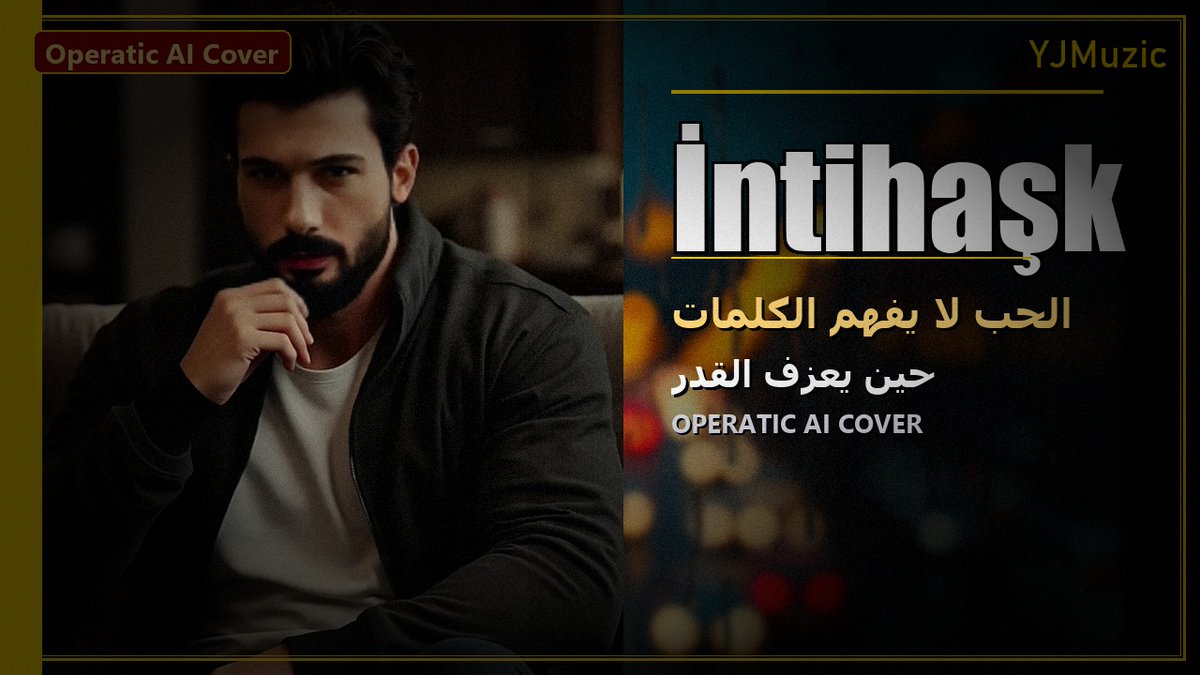 AlAjeebStore's tweet photo. 🎵 أغنية İntihaşk - إنتِهاشك  📷  من مسلسل الحب لا يفهم الكلمات (Operatic AI Cover)📷#AICover #YJMuzic #أغاني_تركية #TurkishDrama https://t.co/6XEaOTHgk4 https://t.co/7x7t4dpdBM