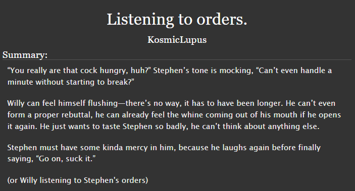 KosmicLupus's tweet photo. Made a Beachers smutt fic for RGCU Week, enjoy
#2026rgcuweek #Beachers #StephenMeyers #WillyBeachum 

https://t.co/Deh9VAt7BG https://t.co/9992pLeM3r