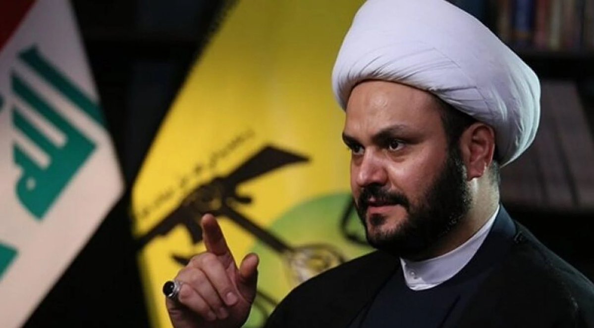 Hydikm's tweet photo. اكرم الكعبي: لن ننتظر طويلا.. اما معالجة الأمر والخروج من الهيمنة الأمريكية وعودة انسيابية الطيران مع ايران او ندعو الشعب العراقي والمواكب الحسينية وزوار الإمام الرضا (ع) للاستعداد الى الاعتصام في المطارات العراقية لحين كسر القرار الأمريكي الظالم https://t.co/rsGn4cJoWC