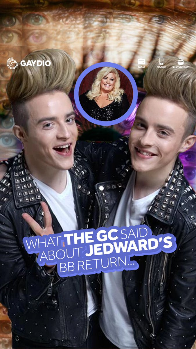 fancyanotherpod's tweet photo. After two days of chaos in the @bbuk house, Jedward joined Bally &amp; Brett to chat all about their time in the most famous house in Britain, and here’s what bestie GC shared with them before and after their stint of chaos! 

@missgemcollins @putasinghonit @brettttles @Gaydio #bbuk https://t.co/cmaYnZ06hZ