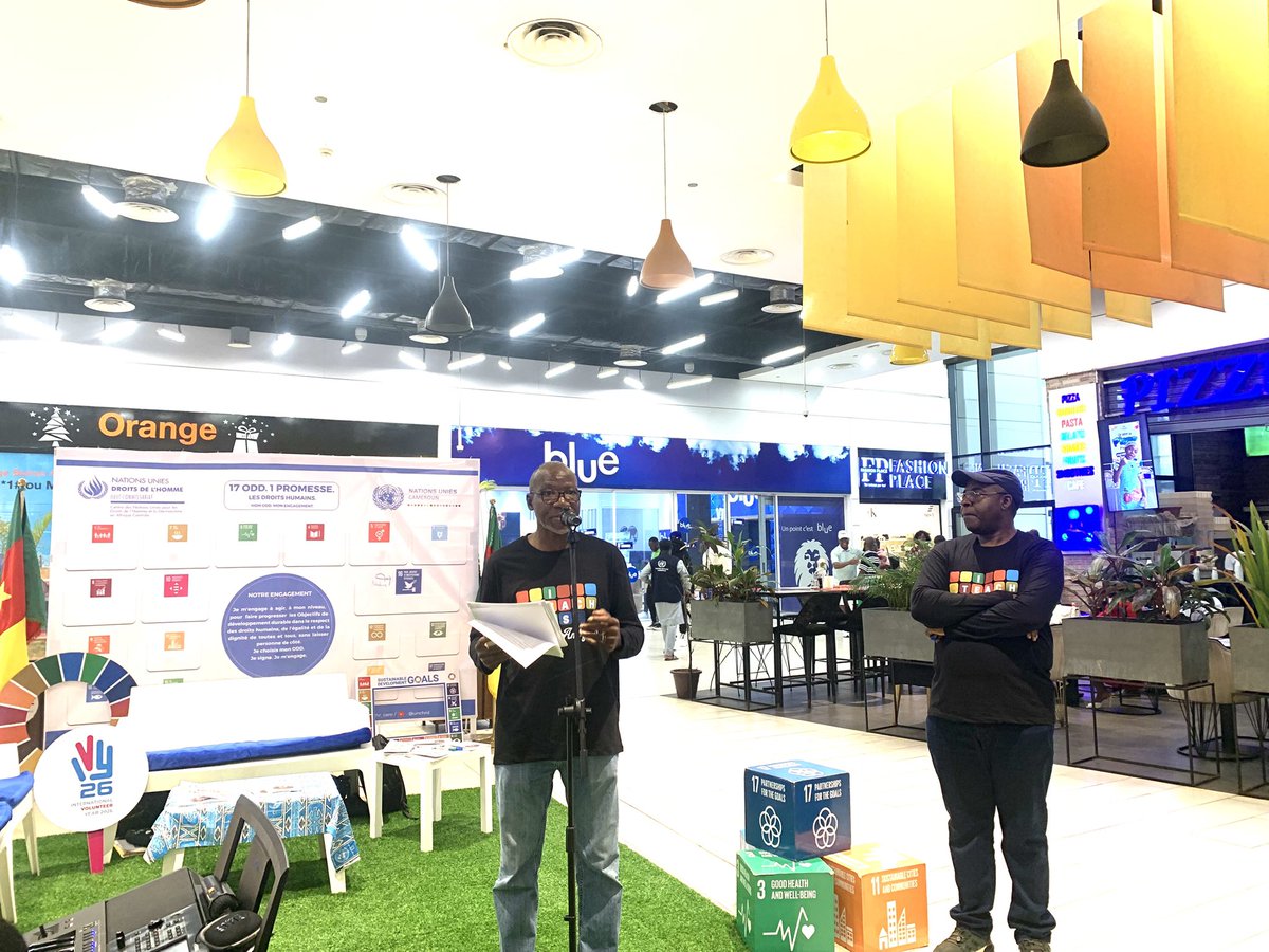 yeshealth1's tweet photo. 📍2026 Global Week to #ACT4SDGs! @yeshealth1 joined @UN_Cameroon🇨🇲 to discuss with stakeholders from accross sectors. Raising awareness on what #SDGs is all about align with one of our priorities.
More investments can improve healthcare access & initiatives towards #SDSs. https://t.co/hJilWJCXBV