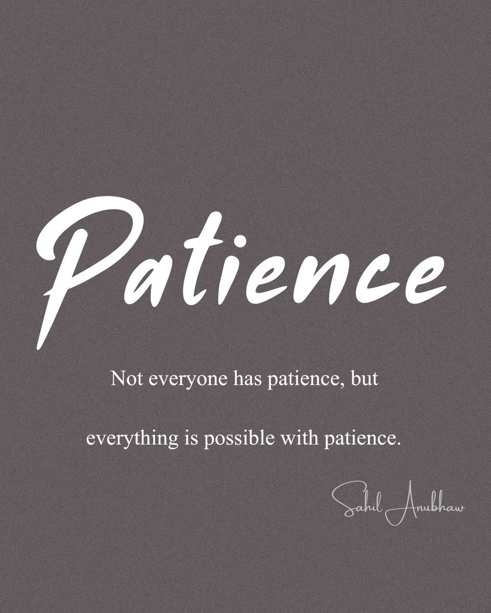 JulietFoard's tweet photo. Everything meaningful takes time: healing, growth, success, and understanding. Patience teaches you to trust the process, stay grounded through uncertainty, and choose consistency over speed. The best things arrive when you’re ready. https://t.co/Dft1n8XP9b