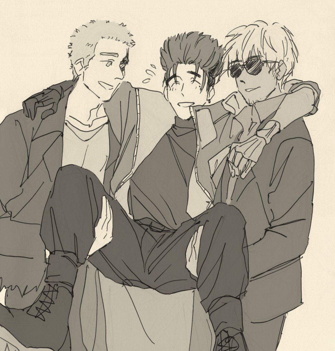 tatatasoma's tweet photo. vash the stampede was caught
#trigun https://t.co/SOUBnaDqkd
