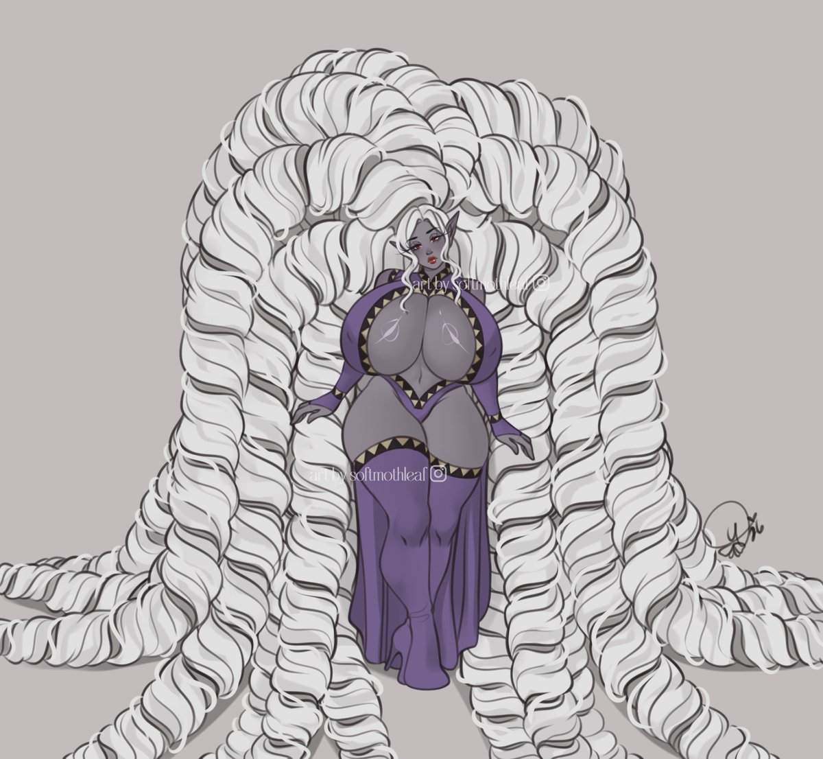 softmothleaf's tweet photo. commission for matteo_omega on ig

#longhair #hairstyle #hair #curls #bighair https://t.co/Wuhr6vdxzE