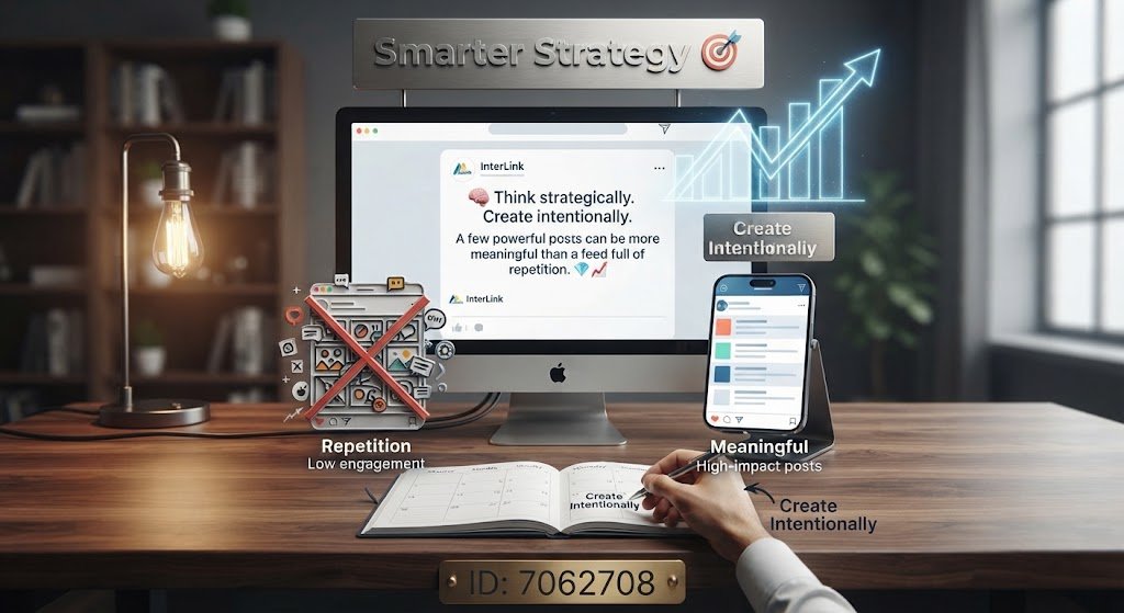 jacquesangaeu's tweet photo. Smarter Strategy π―
π§ Think strategically. Create intentionally.
A few powerful posts can be more meaningful than a feed full of repetition. ππ
#InterLink #ITLG #ITL #Task79 https://t.co/L58Qda3FwZ