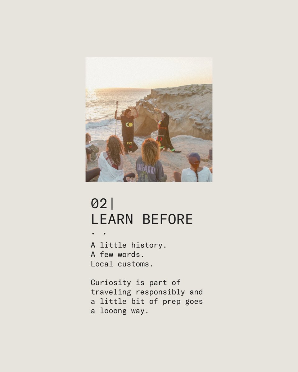 Solgaard_co's tweet photo. Travel changes the way we see the world. How we travel can change how we experience it.⁠
⁠
We asked our new friends at La Onza—a café and travel experience rooted in the surf community of Lobitos, Peru—to share a few of the practices that shape the way they travel.⁠
⁠
From spending locally and packing intentionally to the simple Rule of 4 at the beach, their approach is less about traveling perfectly and more about traveling with intention.⁠
⁠
Together, we put together 8 ways to be a more eco-conscious traveler.⁠
⁠
Read the full story at the link below. ⁠
⁠
→⁠

https://t.co/mpHrL0l7nT

⁠
#Solgaard #LaOnza #EcoConsciousTravel #SustainableTravelGear #TravelBetter