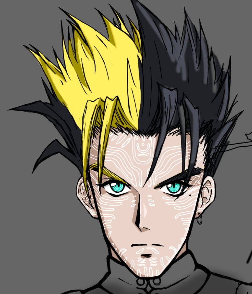 SmolFryAzukai's tweet photo. I'm so obsessed with him 🫶😩 I need to draw him more https://t.co/Qmn9enqTZJ
