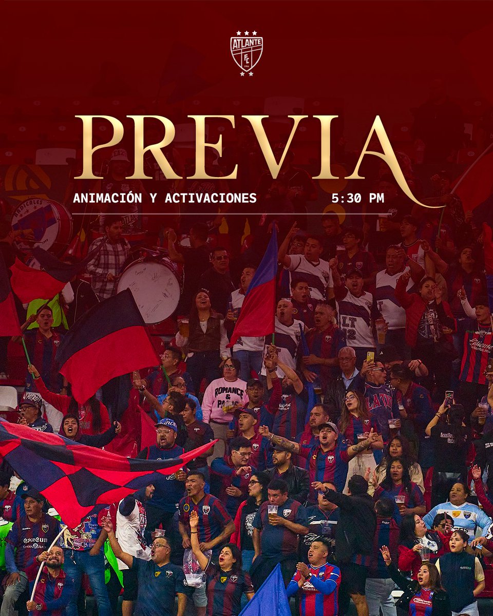 Atlante's tweet photo. Más que un partido, es toda una experiencia. Llevamos nuestros partidos en el @EstadioBanorte a otro nivel.

#LesGusteONoLesGuste 
#LesPrometimosVolver https://t.co/1PjIOGrOJK