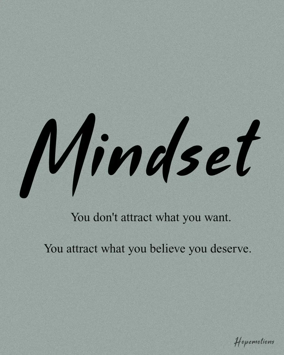 JulietFoard's tweet photo. What you attract isn’t magic. It’s the quiet alignment between your inner beliefs and the reality you create. https://t.co/tPR2CGimqB