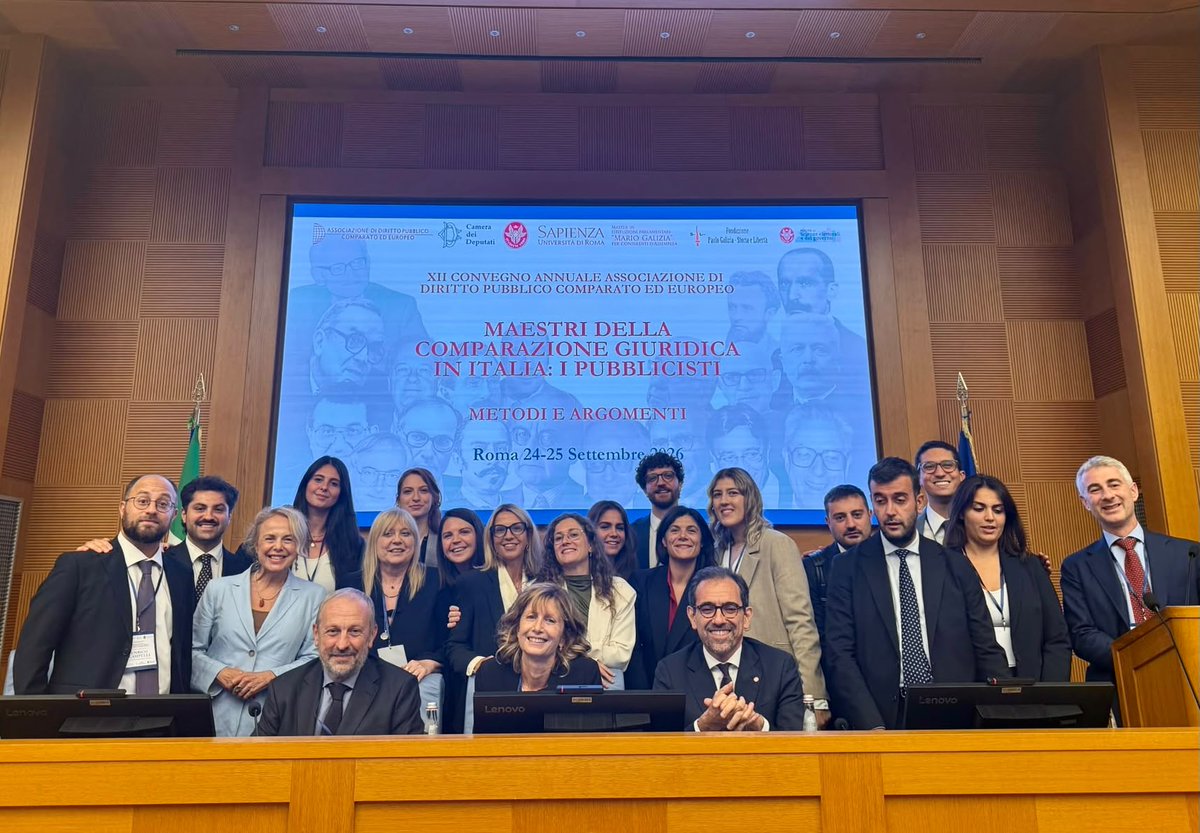 StefanoCeccanti's tweet photo. Sapienza a Dpce 2026, grazie a tutti https://t.co/Ki7UsRPZew
