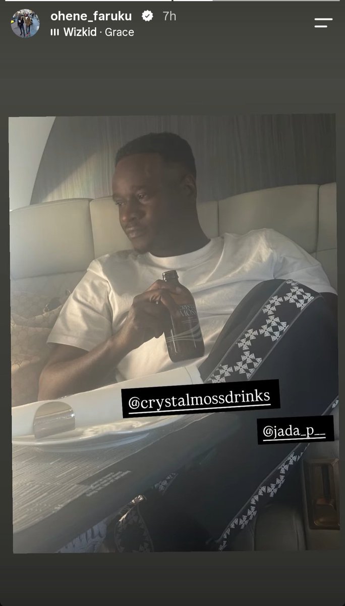 Elozino__'s tweet photo. Jada P &amp; Farouk via IG 📸

Crystalmoss Drink 🍸 https://t.co/TegzQ1sL30