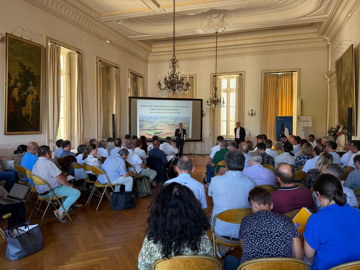 Image de Préfet de Lot-et-Garonne - #agriculture | Lancement des "ateliers agricoles"

Sous l’impulsion de Bruno André, préfet de Lot-et