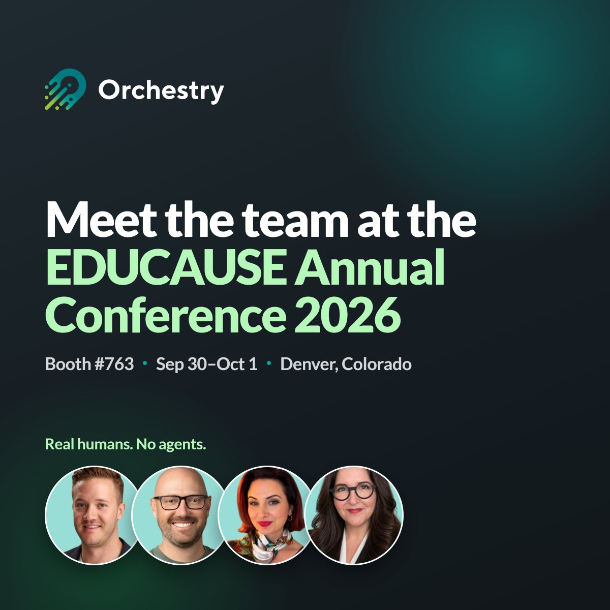 OrchestrySoft's tweet photo. Next week we're in Denver for the EDUCAUSE Annual Conference 🏔️

Every year EDUCAUSE asks its members to rank the issues facing higher ed IT. Knowledge management for safer AI landed at #5 and data analytics for operational and financial insights at #3. On most campuses, both of those start with the same pile of content: sites created for courses that ended semesters ago, research nobody labeled, and guests added for a project that wrapped long ago.

It shows up on your Microsoft storage bill first and in your Copilot results second. The good news is that it's one cleanup, not two.

Come find us at booth #763 and let's chat about where this stands at your institution. What's further along on your campus, the storage cleanup or the AI readiness work?

#EDUCAUSE #HigherEdIT #Microsoft365 #AIReadiness