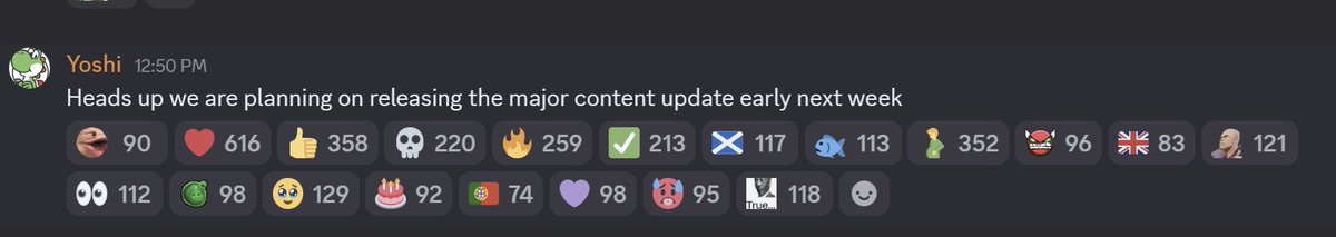 DLNightShift's tweet photo. Yoshi confirms the new content patch is EARLY next week. 

Next Shift is going to be incredible. https://t.co/LKKnmUohk7