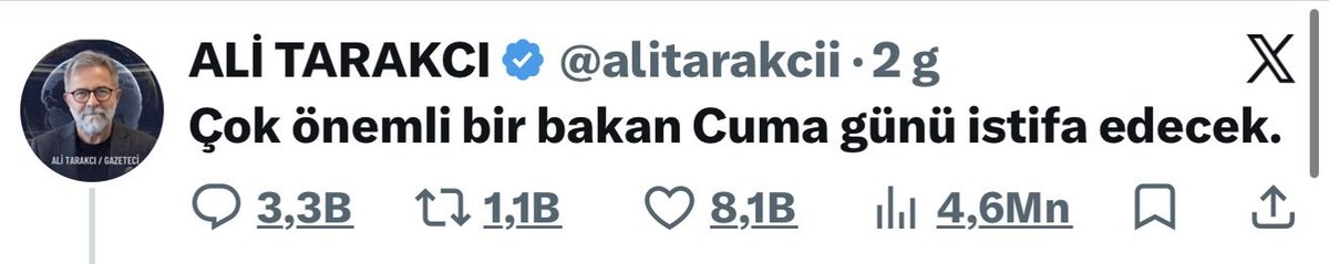 fatihtezcan's tweet photo. DİKKAT!
@iletisim @TC_icisleri @adalet_bakanlik 
UYARIYORUM!
BU PAYLAŞIMLAR SUÇ!
20 senedir Medyadayım, 17 senedir Twitter/X’teyim, hiç bu kadar GENİŞ KAPSAMLI KAOS İTTİFAKI görmemiştim!
Türkiye Düşmanları tüm kılcal damarlardan ‘Kriz Geliyor’ pompalaması yapıyor.
DEVLET GÖREVE! https://t.co/pEUCRYSknL