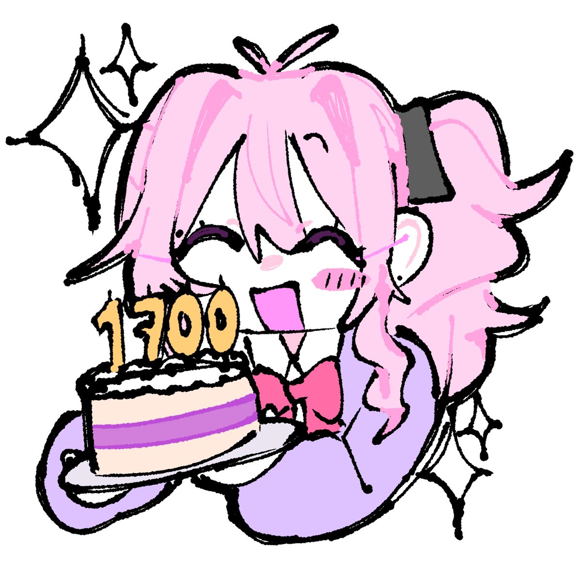mizuenaemon's tweet photo. little mizupi i drew a few days ago to commemorate day 1700 of meeting her! https://t.co/AkZTW5BDvI