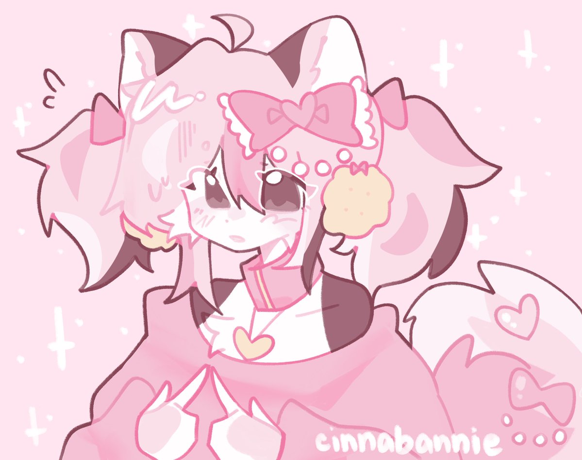 cinnabannie's tweet photo. (｡﹏｡") (just ate all your food) https://t.co/ars8d8HHMl