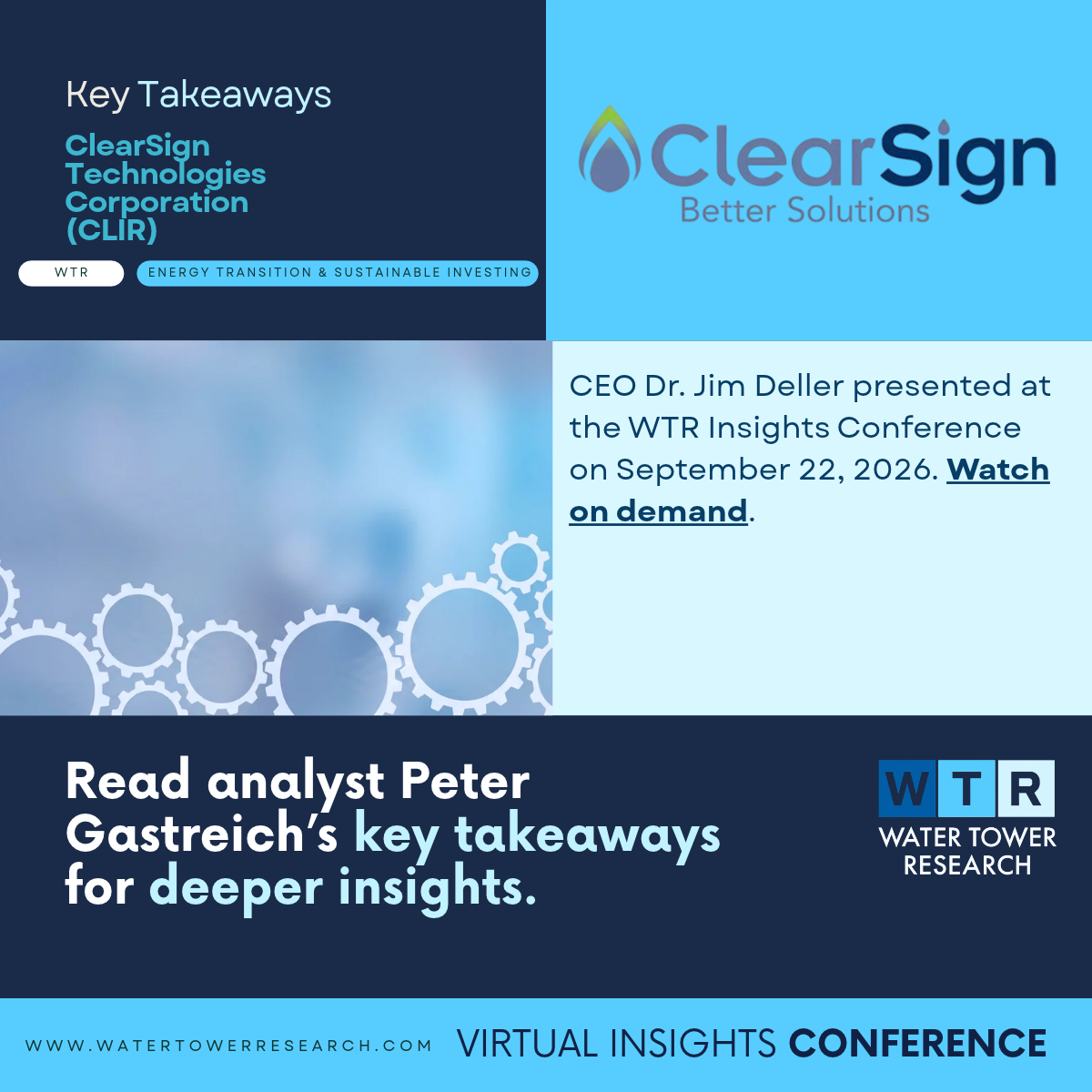 WTR_Research's tweet photo. Read Peter Gastreich’s key takeaways from his discussion with CEO Dr. Jim Deller.
Takeaways: https://t.co/MoD8BEH0ye
On demand: https://t.co/AJxBv5TO20
Request meeting: https://t.co/CoT6HQNR9X…

$CLIR https://t.co/NGbjUWCCe4
