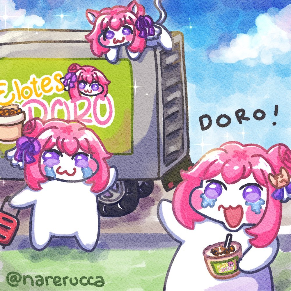 ElotesDoro's tweet photo. Buenos días comunidad Doro ✨️.

hoy vamos a dar el ultimo anuncio como Elotes Doro 🌽, primeramente queremos dar las buenas noticias, despues de hablarlo con Shift Up, podemos mantener absolutamente toooodas nuestras publicaciones y videos anteriores, por lo que, los que quieran saber como eramos, o quieren rememorar los viejos tiempo, pueden hacerlo, y visitar nuestras antiguas publicaciones✨️.

También subiremos a un Drive todas nuestras canciones, imágenes y videos en alta calidad para que puedan descargarlos, y usarlos como ustedes gusten, aunque esto tomara un tiempo en lo que ordenamos todo.

Después de hablarlo podemos seguir usando y publicando elementos de Nikke de forma no comercial, puede que hagamos algunas publicaciones futuras, o referencias, pues la verdad nos encanta el juego y sus personajes, especialmente Doro por supuesto. Estamos muy agradecidos con Shift Up por esta decisión que tienen con nosotros. 

Después de esta publicación nos enfocaremos totalmente en nuestra nueva imagen, y concentraremos nuestros esfuerzos en ello, por lo mismo, entre mañana y pasado mañana, haremos un anuncio referente a la nueva mascota.

ahora, respecto a cuando abriremos nuestro siguiente local, eso demorara mucho tiempo, probablemente de 1 año a 1 año y medio, pues nisiquiera será en Reynosa (auqnue hay planes de hacer uno en Reynosa, donde inicio todo), y abriremos como se debe, mas grande y mejor adornado que como iniciamos Elotes Doro, por lo cual estamos muy emocionados, pero tendremos que tener mucha paciencia.

sin mas, les agradecemos todo el apoyo que nos dieron en este par de años como Elotes Doro, sinceramente Doro la incluimos en el negocio únicamente porque tanto Doro se nos hacia bastante divertida, como realmente nos gustaba, jamás creimos que llegaría a tanto, pues cuando la incluimos, Doro era relativamente muy poco conocida aun, y realmente nisiquiera sabíamos en aquel entonces quien la había creado, por lo mismo, le agradecemos mucho a los usuarios 수어리해변야스마렵다 y Kakarot, quienes sin ellos, Doro no hubiera existido, por ende, Elotes Doro tampoco, y por supuesto, nos encantaría que siguieran con nosotros en la transición, y realmente esperamos que les guste como quedara el nuevo local, nos esforzaremos para que sea una buena experiencia, asi, Elotes Doro se despide, pero con la frente en alto viendo la gran comunidad que tiene, les agradecemos muchismo ✨️.

Arte por Rucca:
https://t.co/JeEWekEMw6