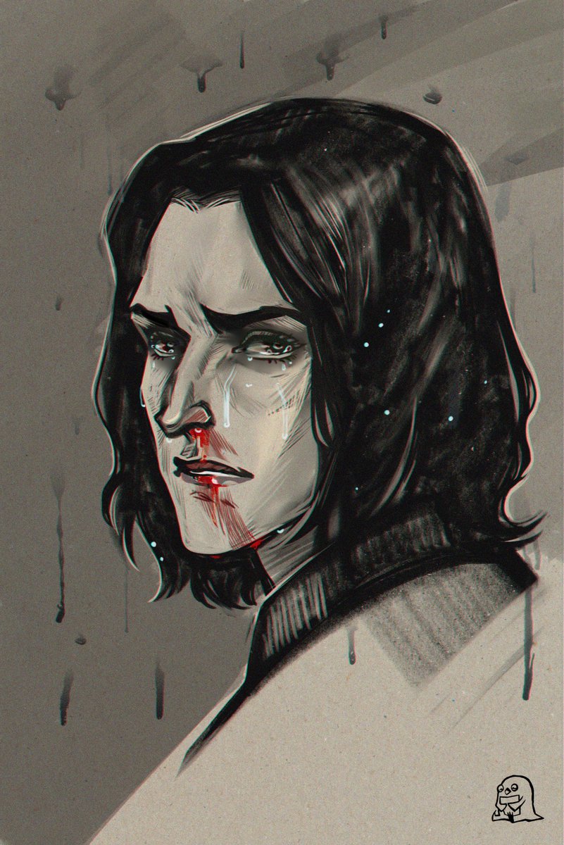shugister's tweet photo. I’ve adored Severus Snape since childhood and I still can’t believe that people are now liking my art of him. My younger self would have been absolutely thrilled. #SeverusSnape https://t.co/buNzWzgXna