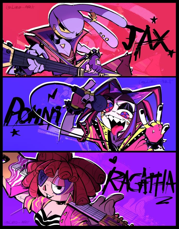 Donna6340837944's tweet photo. #TheAmazingDigitalCircus #TADC #Pomni #PomniFanart #Ragatha #RagathaFanart #Jax #JaxFanart https://t.co/nsaun2LmAe
