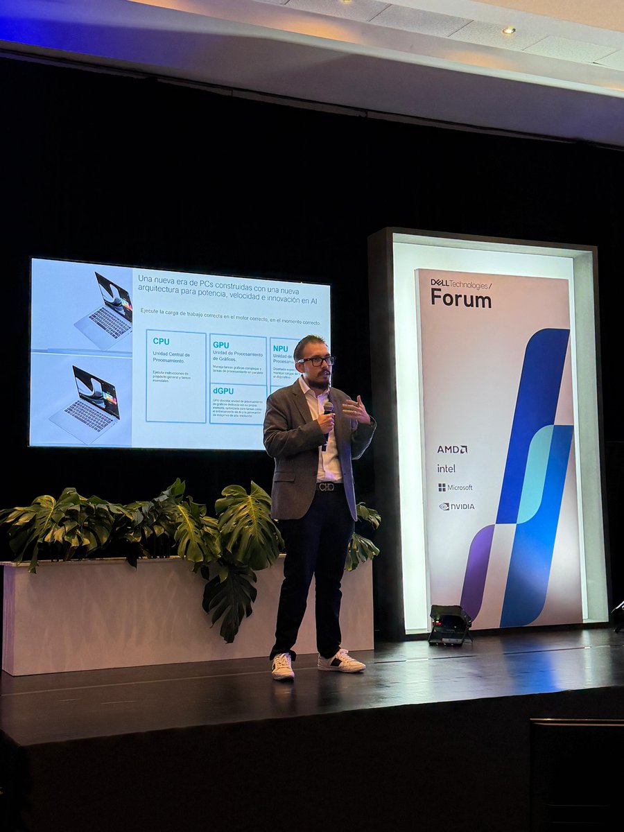 intel_la's tweet photo. ¡Estuvimos presentes en el Dell Technologies Forum 2026!

Mostramos cómo la Inteligencia Artificial y la infraestructura moderna de Intel están permitiendo a las organizaciones operar con mayor velocidad, eficiencia y confianza.

Transformar el potencial en progreso es lo que nos mueve todos los días. ⚡