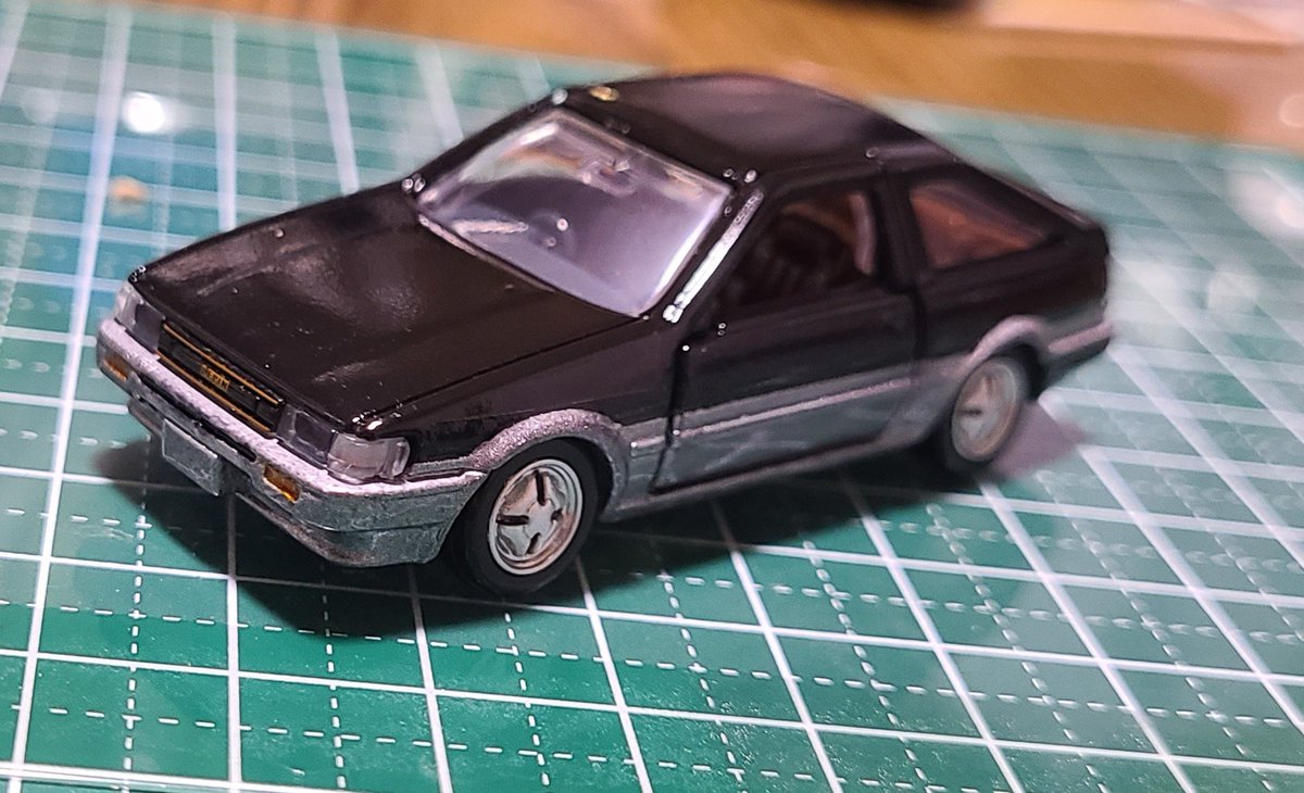 ash_0305's tweet photo. トミカプレミアム　ae86 https://t.co/VGUIQDmRH2