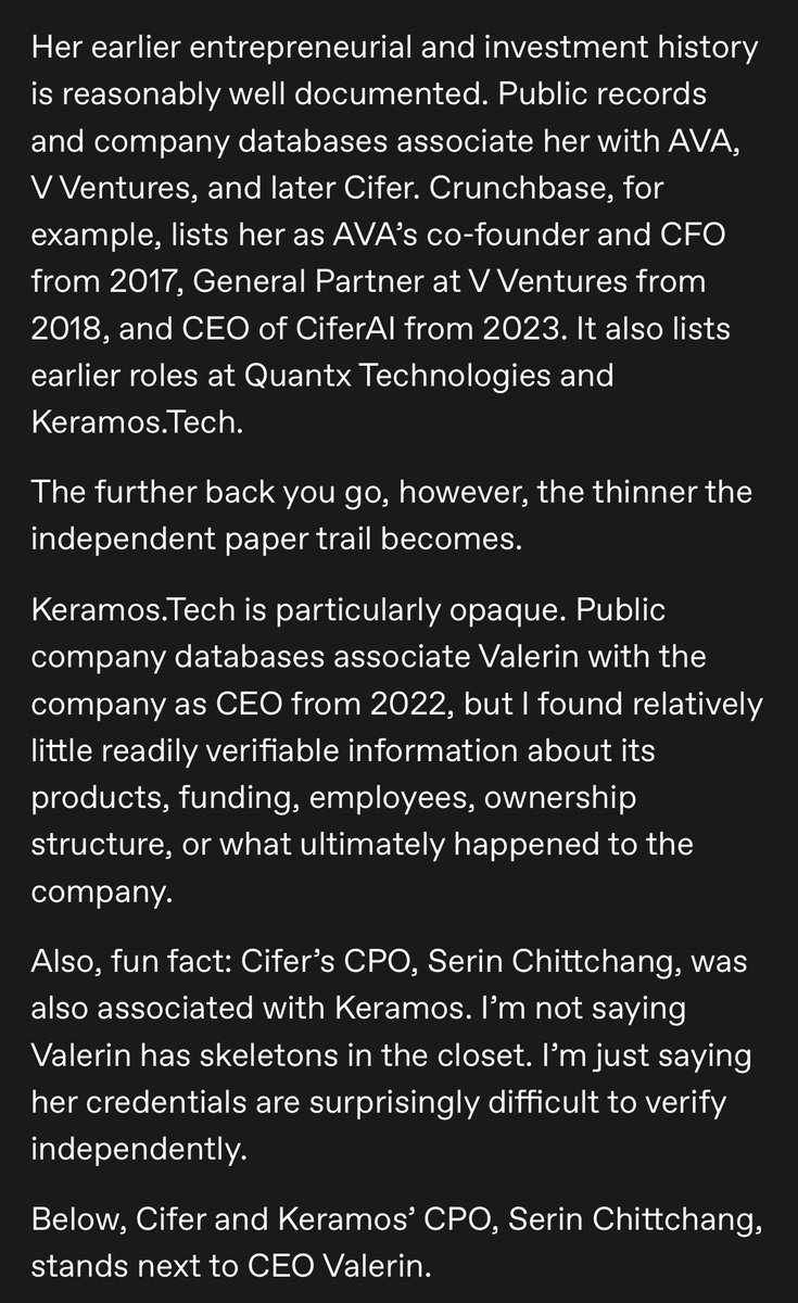 direndetails's tweet photo. Reporters will report and haters gonna hate. @CiferStudio feel free to contact me if you’d like to correct the record.

Story continues in comments.
#direngrey #ciferstudio #ciferAI #diroracle https://t.co/d9mHswZNNQ