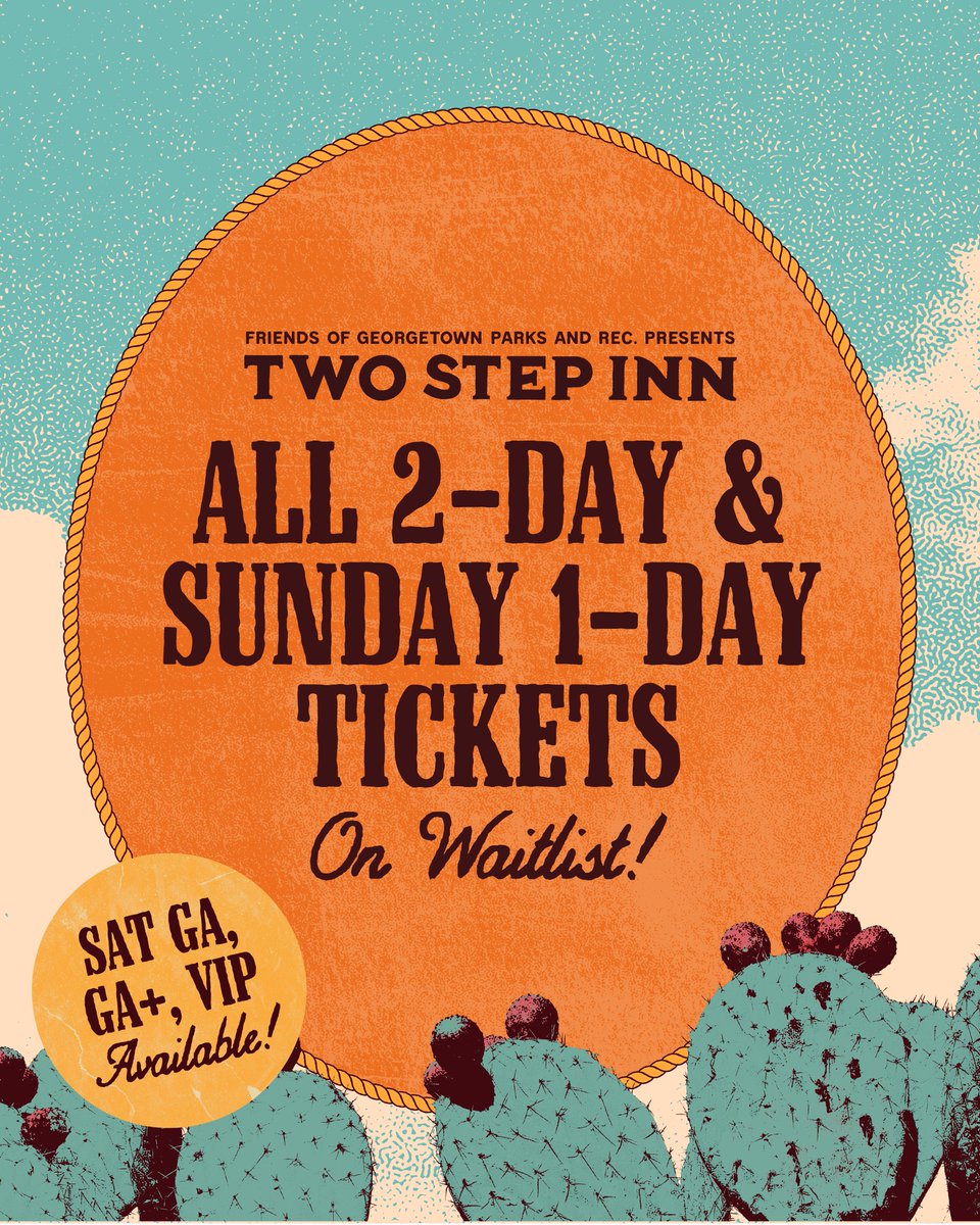 twostepinn's tweet photo. All 2-Day Tickets &amp; Sunday 1-Day Tickets are on waitlist 👏 Y'all really showed up for the presale this year!

Sign up for the waitlist now at https://t.co/a5qycetltd 

Remaining Saturday 1-Day Tickets are going FAST 🚨 so don't wait! https://t.co/QMzzbbTF5s
