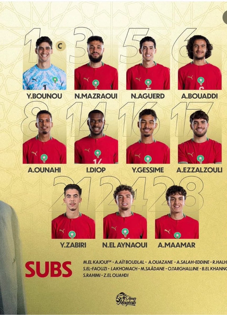 NEWSSPL_'s tweet photo. 🚨 عاجل :

قائمة المغرب 🇲🇦 تشهد تواجد :

ياسين بونو - الهلال 🇸🇦 " أساسي "

مروان سعدان - الفتح 🇸🇦  " دكة " https://t.co/Ku0wQNXQki