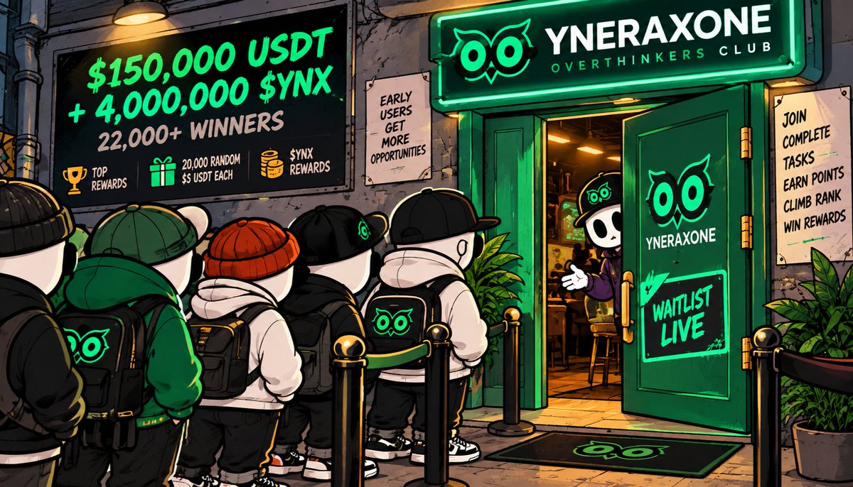 yneraxone's tweet photo. The Doors Are Opening. 👀
$150,000 USDT + 4M $YNX In Rewards.

Are you getting in early?
https://t.co/adVynXpEhc https://t.co/xcjyYw3Y2Y