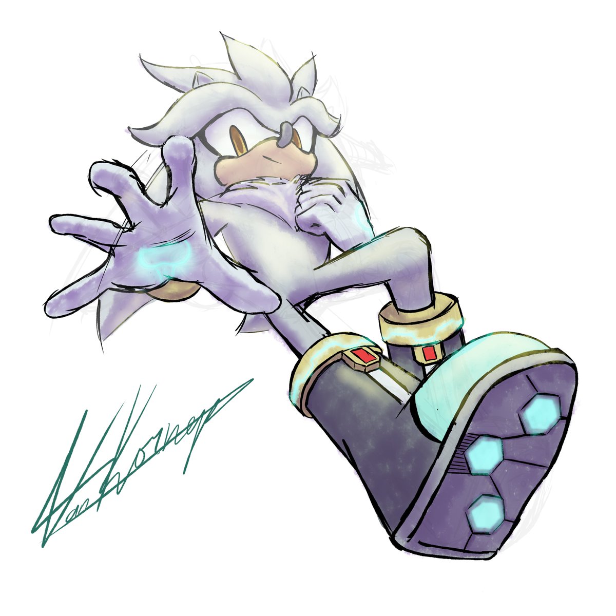 Vankornep's tweet photo. Silver

#art #digitalart #sonicthehedgehog #silverthehedgehog https://t.co/ZX5cp4jMU5
