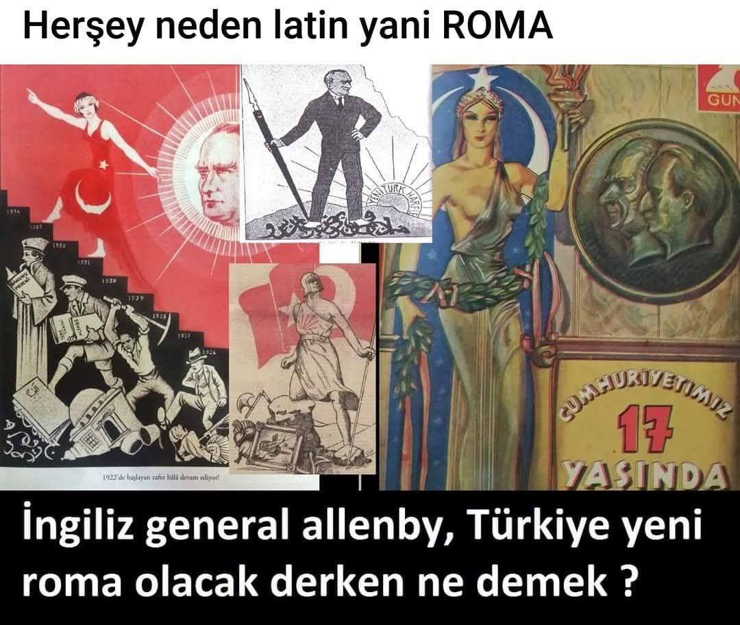 mahmud_fatih_06's tweet photo. 1909'da Devletimiz, Jöndönme Sabetay Yahudi Mason İttihat Terakki tarafından,

1918'de Ülkemiz, İtilaf devletleri  İngiliz, Fransız, İtalyan, Rus, Ermeni, Rum ve Yunan tarafından,

1923'de Kültürümüz, Rpma Helen Kültürü tarafından işgal edilmiştir.

İşgal Halen devam etmektedir.. https://t.co/mjPWrEtSS6
