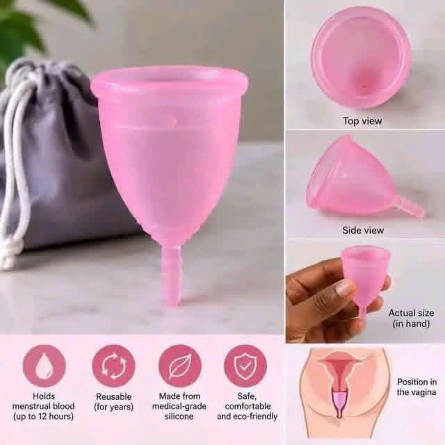 talk2veee's tweet photo. Hear me out! 

I think there was an aggressive Demarketing of pads for this thing to be pushed in our faces. 

Are there fake pads? Yes 
Do some women react? Yes 
Are there drugs people react to? Yes
Are they still sold? Yes

I’ll choose pads over this thing & Tampons! 
One day,they’ll say the silicon in this menstrual cups is unsafe,also remember you need to be clean while using this thing else!

This cup can house serious germs too