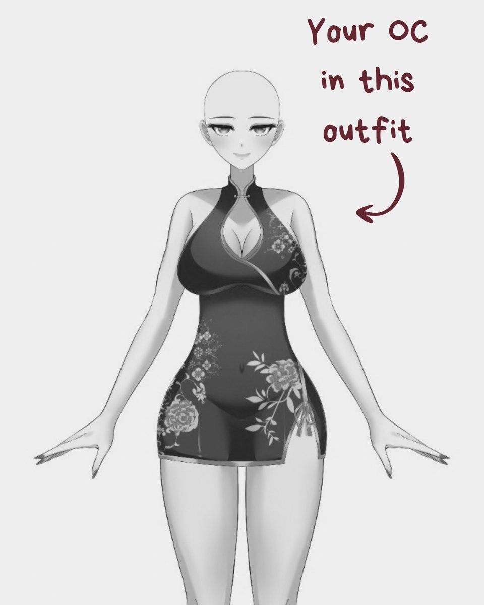 KuroiAoi_'s tweet photo. ❗️Drop your OC❗️

Drop your OC below and I'll pick one OC to draw in this outfit! ><
RT are super appreciated! ♡

⏰ Ends in 24 hours!
#artmoots #smallartist https://t.co/5mIbCAAAkh