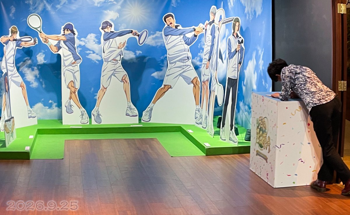 KUSUDAman's tweet photo. いつの間に撮ったんだー！笑

#テニプリ🎾
#氷帝祭り https://t.co/FxtFgkA56y