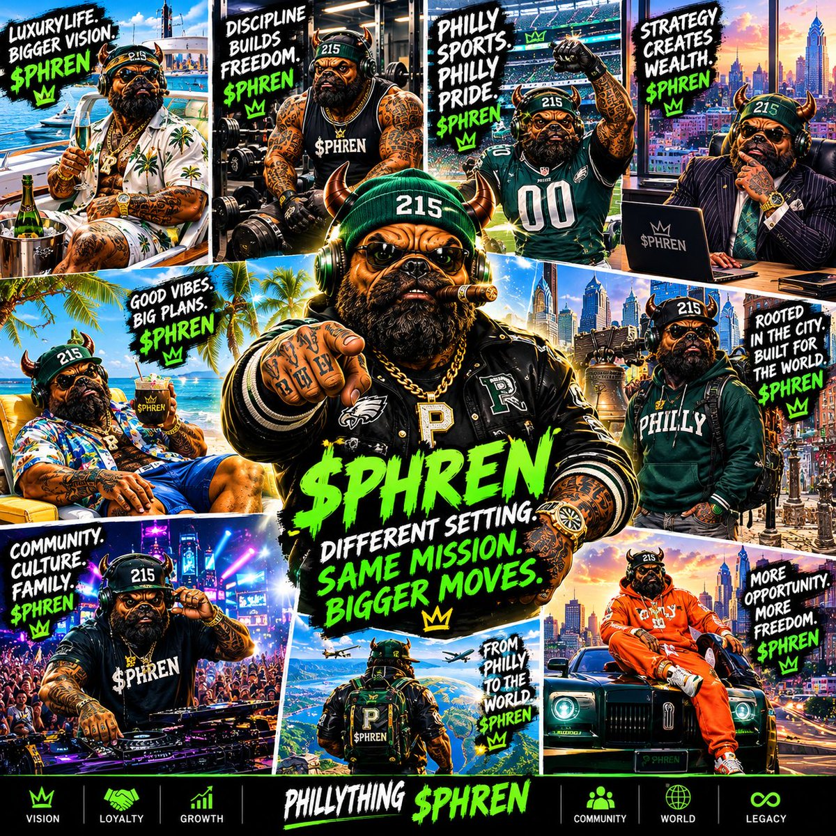 Phren215's tweet photo. GM GM $PHRENS!  Everything is coming together!   Sorry its been hectic &amp; busy, but everything is almost ready to go!  

Dates will be set &amp; announcements over the next week!  Time isn't a factor, making it great is all that counts!  LFG!

#PHILLYTHING $PHREN https://t.co/Xs2USeB9fQ