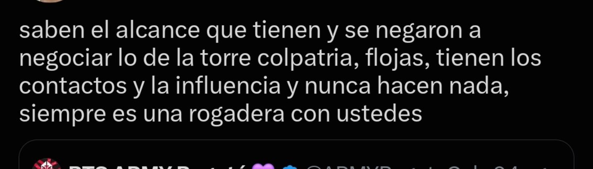 ARMYBogotaCol's tweet photo. El tiempo habló por si solo... 🫢 https://t.co/rDi4xcZMQB