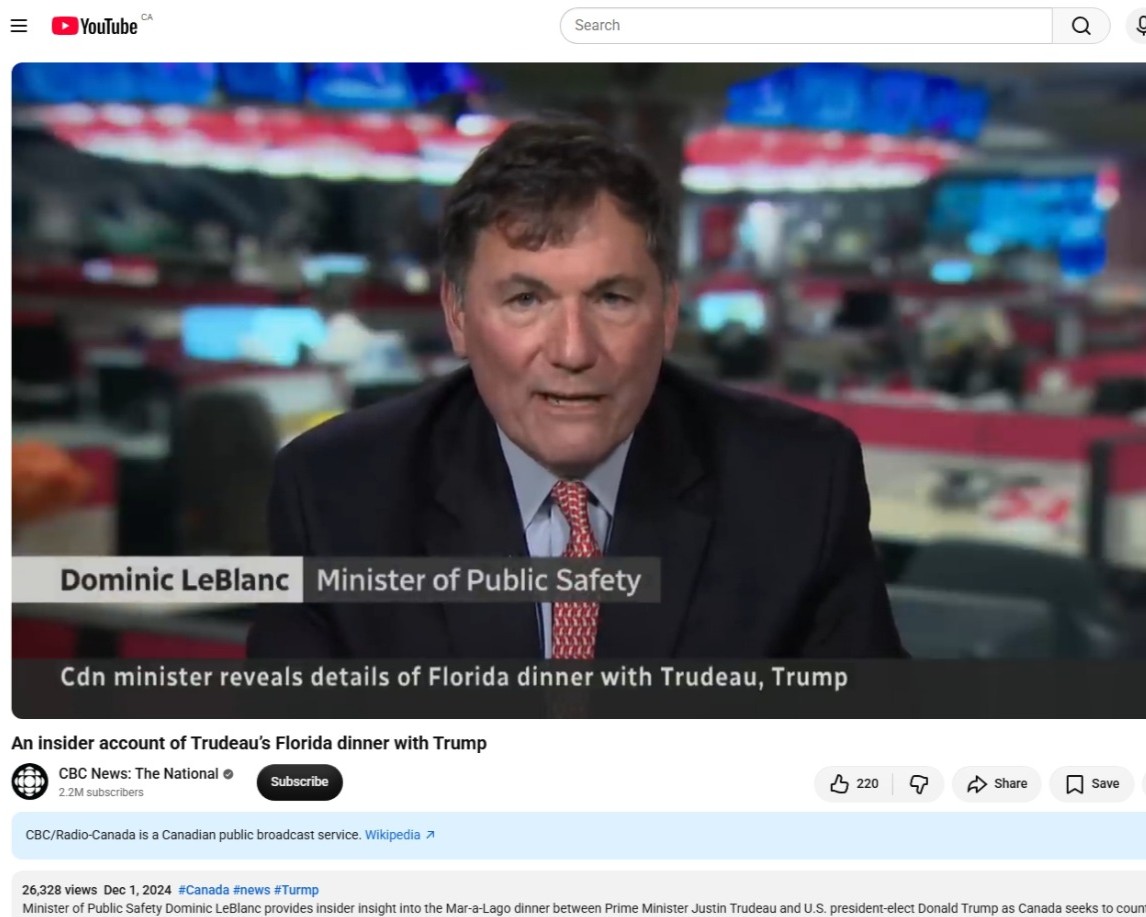 SarahWilliamsNB's tweet photo. Not banned in Russia and so there's that too;
Statesman and long time MP Dominic Leblanc has the skills to facilitate USA/Canada merger... he gets along great with Trump, he awaits the recognition; patience ... soon Dom.. soon. #CarneyhastoGo
#CanadiansforAnnexationbyUSA πππΊπΈπ¨π¦ https://t.co/fqn063WdIZ